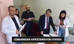 Uzmanından Hipertansiyon Uyarısı