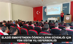 Elazığ Emniyetinden Öğrencilerin Güvenliği İçin Yeni Eğitim Yılı Seferberliği