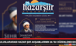Uluslararası Hazar Şiir Akşamlarının 29.’su Düzenlenecek
