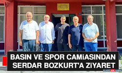 Basın ve Spor Camiasından Serdar Bozkurt'a Ziyaret