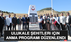 Ulukale Şehitleri İçin Anma Programı Düzenlendi