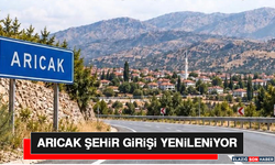 Arıcak Şehir Girişi Yenileniyor