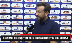 Eğitimci Döğüş’ten Yeni Eğitim Öğretim Yılı Mesajı