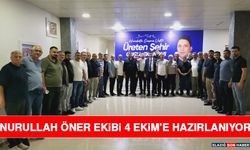 Nurullah Öner Ekibi 4 Ekim’e Hazırlanıyor