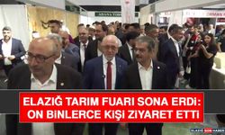 Elazığ Tarım Fuarı Sona Erdi: On Binlerce Kişi Ziyaret Etti
