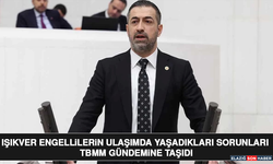 Işıkver Engellilerin Ulaşımda Yaşadıkları Sorunları TBMM Gündemine Taşıdı