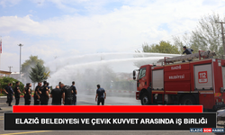 Elazığ Belediyesi ve Çevik Kuvvet Arasında İş Birliği