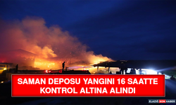 Saman Deposu Yangını 16 Saatte Kontrol Altına Alındı