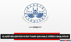 Elazığ Belediyesi Kitap Fuarı İçin İhale Süreci Başlatıldı
