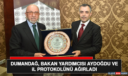 Dumandağ, Bakan Yardımcısı Aydoğdu ve İl Protokolünü Ağırladı