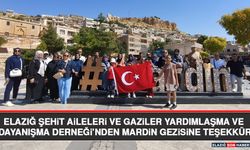 Elazığ Şehit Aileleri ve Gaziler Yardımlaşma ve Dayanışma Derneği’nden Mardin Gezisine Teşekkür