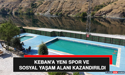Keban’a Yeni Spor ve Sosyal Yaşam Alanı Kazandırıldı