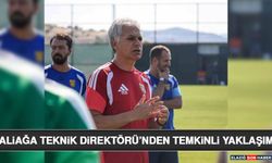 Aliağa Teknik Direktörü’nden Temkinli Yaklaşım