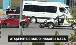 Ataşehir’de Maddi Hasarlı Kaza