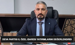 Deva Partisi İl Özel İdaresi Yatırımlarını Değerlendirdi