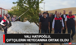 Vali Hatipoğlu, Çiftçilerin Heyecanına Ortak Oldu