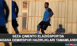 Seza Çimento Elazığspor’da Adana Demirspor Hazırlıkları Tamamlandı
