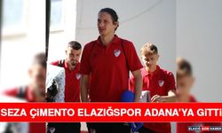 Seza Çimento Elazığspor Adana’ya Gitti