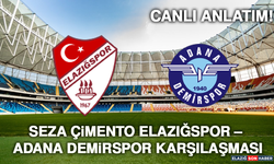 Seza Çimento Elazığspor – Adana Demirspor Karşılaşması