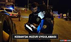 Keban'da Huzur Uygulaması
