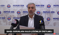 Bahşi: Sorunlara Kalıcı Çözümler Üretilmeli