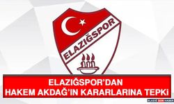 Elazığspor’dan Hakem Akdağ’ın Kararlarına Tepki