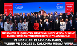 TÜRKONFED 27. İş Dünyası Zirvesi’nin İkinci ve Son Gününe Cumhurbaşkanı Yardımcısı Cevdet Yılmaz Katıldı