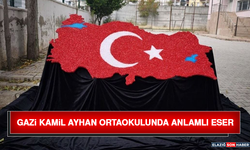 Gazi Kamil Ayhan Ortaokulu’nda Anlamlı Eser
