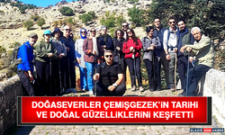 Doğaseverler Çemişgezek’in Tarihi ve Doğal Güzelliklerini Keşfetti