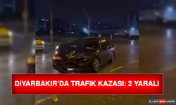 Diyarbakır’da Trafik Kazası: 2 Yaralı