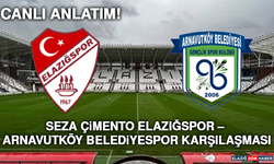 Seza Çimento Elazığspor – Arnavutköy Belediyespor Karşılaşması