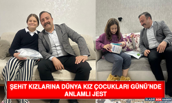 Şehit Kızlarına Dünya Kız Çocukları Günü’nde Anlamlı Jest
