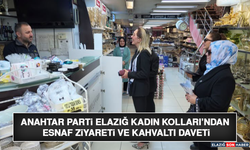 Anahtar Parti Elazığ Kadın Kolları’ndan Esnaf Ziyareti ve Kahvaltı Daveti
