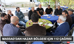 MASSAD'dan Hazar Bölgesi İçin 112 Çağrısı