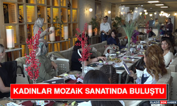 Kadınlar Mozaik Sanatında Buluştu