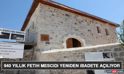 940 Yıllık Fetih Mescidi Yeniden İbadete Açılıyor