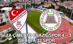 Seza Çimento Elazığspor 4 – 3 Isparta 32 Spor