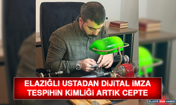 Elazığlı Ustadan Dijital İmza Tespihin Kimliği Artık Cepte