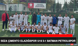 Seza Çimento Elazığspor U19 3-1 Batman Petrolspor