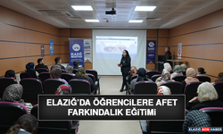 Elazığ’da Öğrencilere Afet Farkındalık Eğitimi