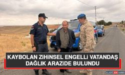 Kaybolan Zihinsel Engelli Vatandaş Dağlık Arazide Bulundu