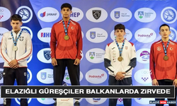 Elazığlı Güreşçiler Balkanlarda Zirvede