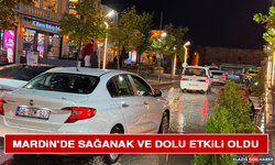 Mardin'de Sağanak Ve Dolu Etkili Oldu
