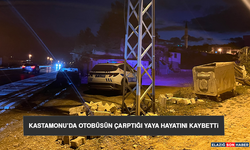 Kastamonu’da Otobüsün Çarptığı Yaya Hayatını Kaybetti