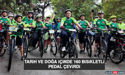 Tarih ve Doğa İçinde 160 Bisikletli Pedal Çevirdi