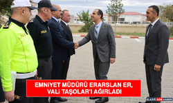 Emniyet Müdürü Erarslan Er, Vali Taşolar'ı Ağırladı
