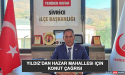 Yıldız’dan Hazar Mahallesi İçin Konut Çağrısı