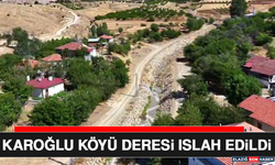 Karoğlu Köyü Deresi Islah Edildi