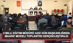 İl Milli Eğitim Müdürü Aziz Gün Başkanlığında Maarif Modeli Toplantısı Gerçekleştirildi