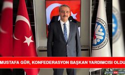 Mustafa Gür, Konfederasyon Başkan Yardımcısı Oldu